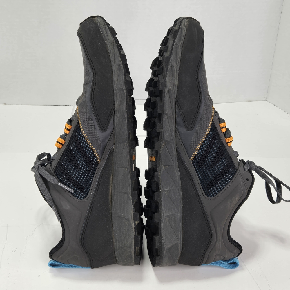 Columbia Flow District Gray Trail Hiking Sneaker with Blue Accents Men's Size 10 - Picture 6 of 13
